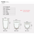 250ml,350ml,450mlEco-friendly elegant design double wall glass tea cup set glass drinking set